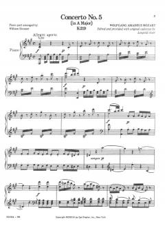 Violinkonzert Nr. 5 A-Dur KV 219 von Wolfgang Amadeus Mozart im Alle Noten Shop kaufen