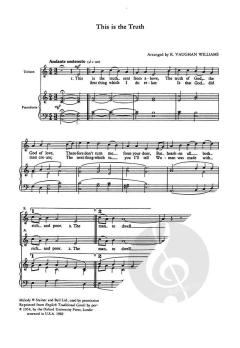 This is the truth von Ralph Vaughan Williams 