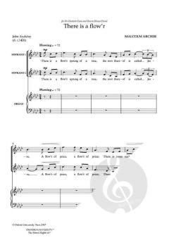 There is a flow'r von Malcolm Archer 