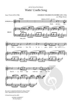 Watts' Cradle Song von Charles Villiers Stanford 