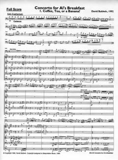 Concerto for Al's Breakfast  von David Baldwin 