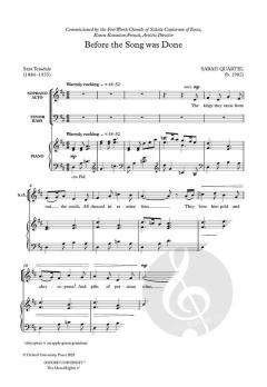 Before the Song was Done (Download) 