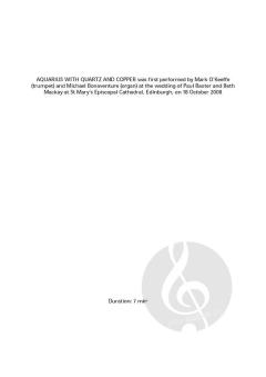 Aquarius with Quartz and Copper (Download) 