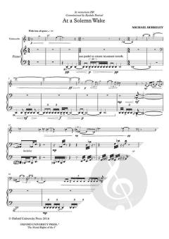 At a Solemn Wake von Michael Berkeley 