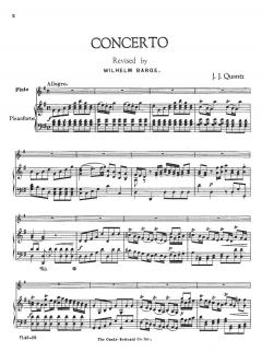 Concerto in G Major von Johann Joachim Quantz 