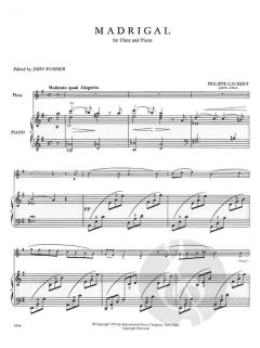 Madrigal von Philippe Gaubert 