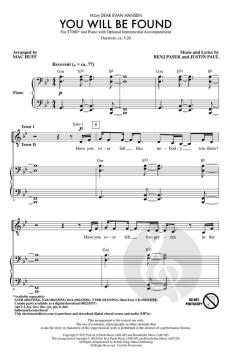 You Will Be Found von Justin Paul 