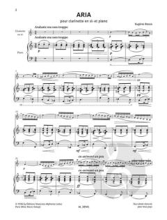 Aria von Eugène Bozza 