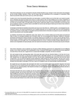 3 Dance Miniatures von Philip Sparke 