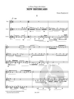 New Ricercars von Dušan Bogdanovič 