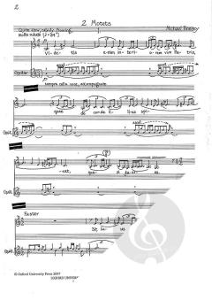 Two Motets von Michael Finnissy 
