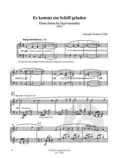 Es kommt ein Schiff geladen von Christoph Weinhart 
