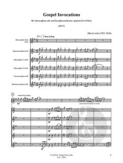 Gospel Invocations von Albert Loritz 