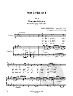 Lieder für Singstimme und Pianoforte 
