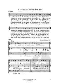 Drei Hymnen von Lothar Graap 