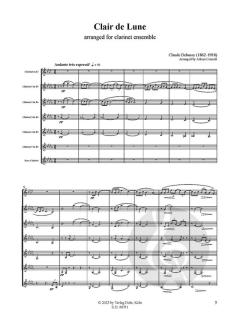 Clair de Lune von Claude Debussy 