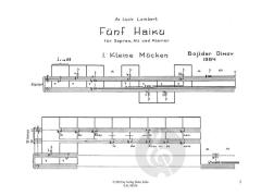 Fünf Haiku von Bojidar Dimov 