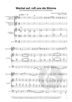 Wachet auf, ruft uns die Stimme von Ann-Helena Schlüter 