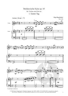 Moldawische Suite von Olga Magidenko 