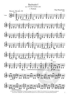 Bachsuiten für Violine solo im Alle Noten Shop kaufen