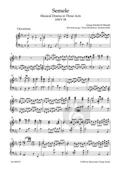 Semele HWV 58 von Georg Friedrich Händel 