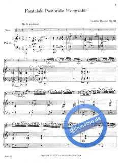 Fantaisie Pastorale Hongroise op. 26 von Franz Doppler 