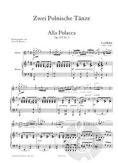 2 Polnische Tänze von Carl Bohm 