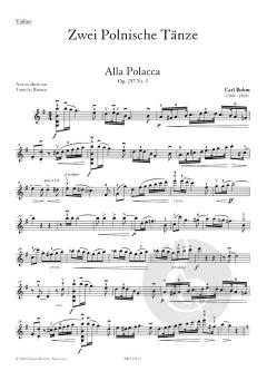 2 Polnische Tänze von Carl Bohm 