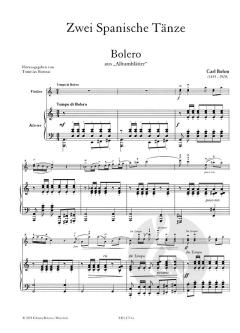 2 Spanische Tänze von Carl Bohm 