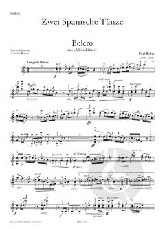 2 Spanische Tänze von Carl Bohm 