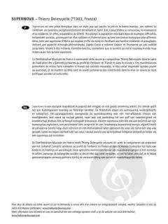 Supernova von Thierry Deleruyelle 