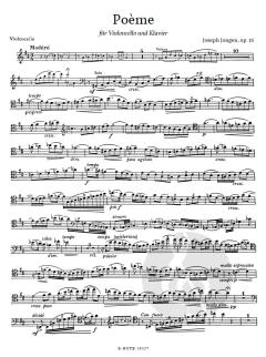Poème op.16 von Joseph Jongen 