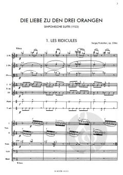 Die Liebe zu den drei Orangen  op.63bis 