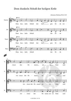 Dem dunkeln Schoß der heilgen Erde WoO.20 