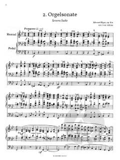 2. Orgelsonate op.87a von Edward Elgar im Alle Noten Shop kaufen