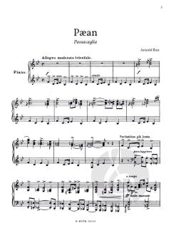 Paean - Passacaglia von Arnold Bax 