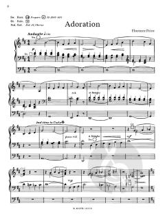 In quiet Mood und Adoration von Florence Price 