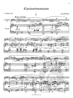 Sonate von Arnold Bax 