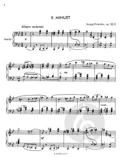 4 Stücke op.32 von Sergei Prokofjew 