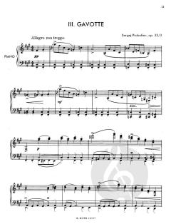 4 Stücke op.32 von Sergei Prokofjew 