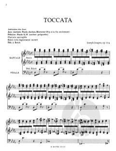 Toccata op.104 von Joseph Jongen 