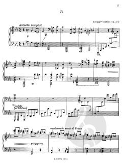 4 Etuden op.2 von Sergei Prokofjew 