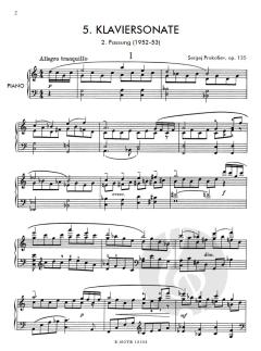 5. Klaviersonate (2. Fassung 1953) op.135 im Alle Noten Shop kaufen