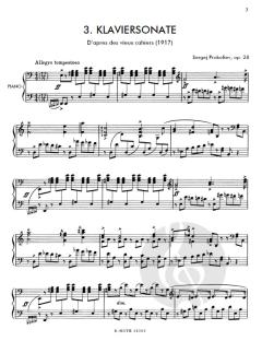 3. Klaviersonate a-Moll op.28 (1917) im Alle Noten Shop kaufen