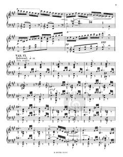 Thema und Variationen op.40 von Rita Strohl 