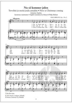 Viisi joululaulua op. 1  