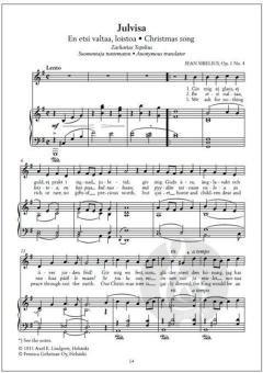 Viisi joululaulua op. 1  