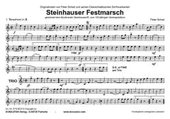 Steinhauser Festmarsch von Peter Schad 