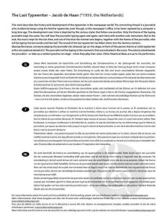 The Last Typewriter von Jacob de Haan 