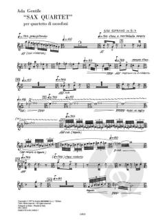 Sax Quartet von Ada Gentile im Alle Noten Shop kaufen